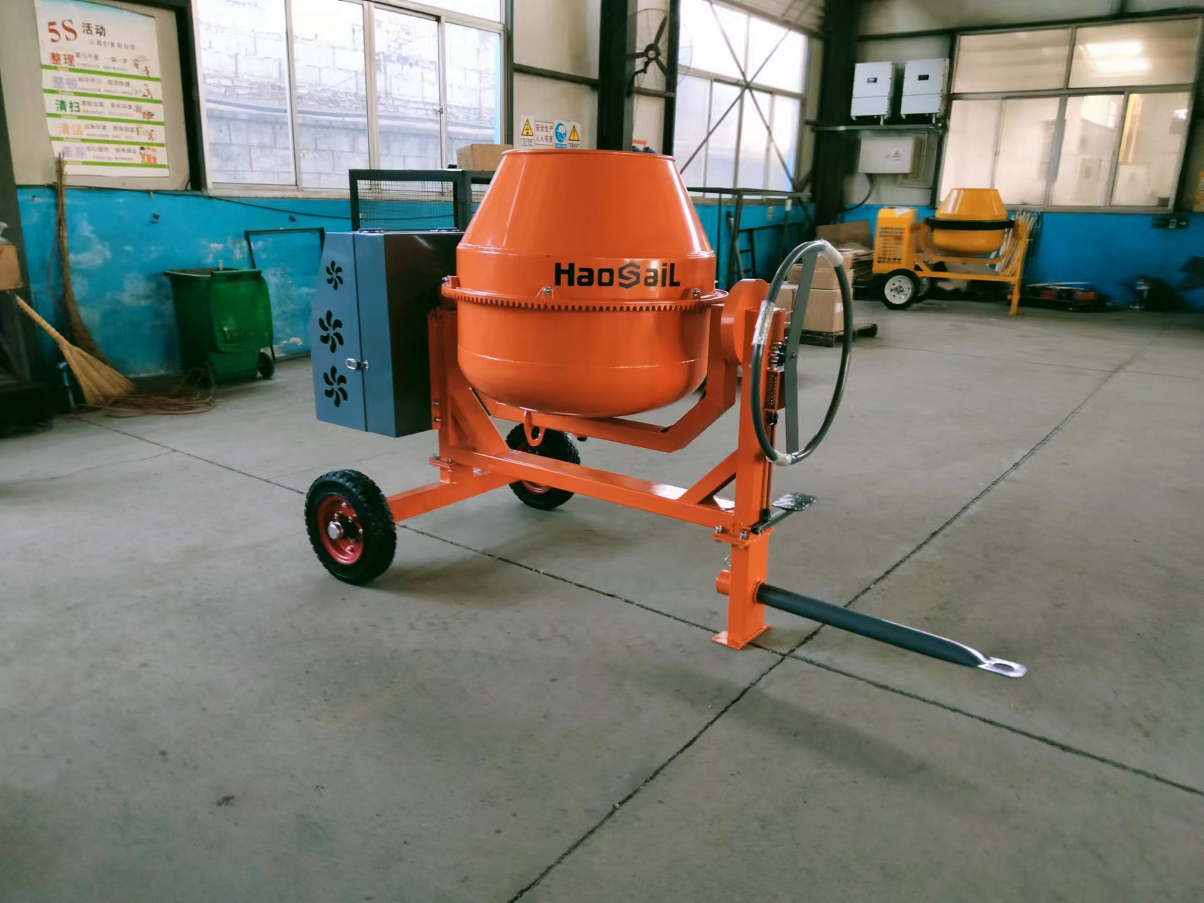 500L Diesel Engine Concrete Mixer - Concrete Machinery - Qingdao ...