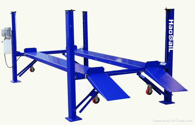 Installation of a Four-Post Car Lift: A Comprehensive Guide