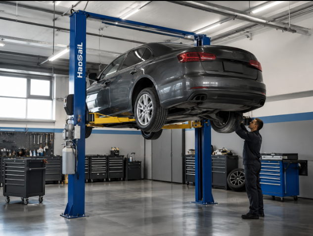 Step-by-Step Car Lift Operation Guide: Safe Lifting, Lowering and Emergency Procedures