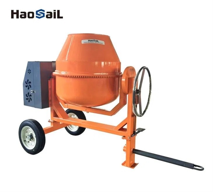 350L Gasoline Engine Concrete Mixer